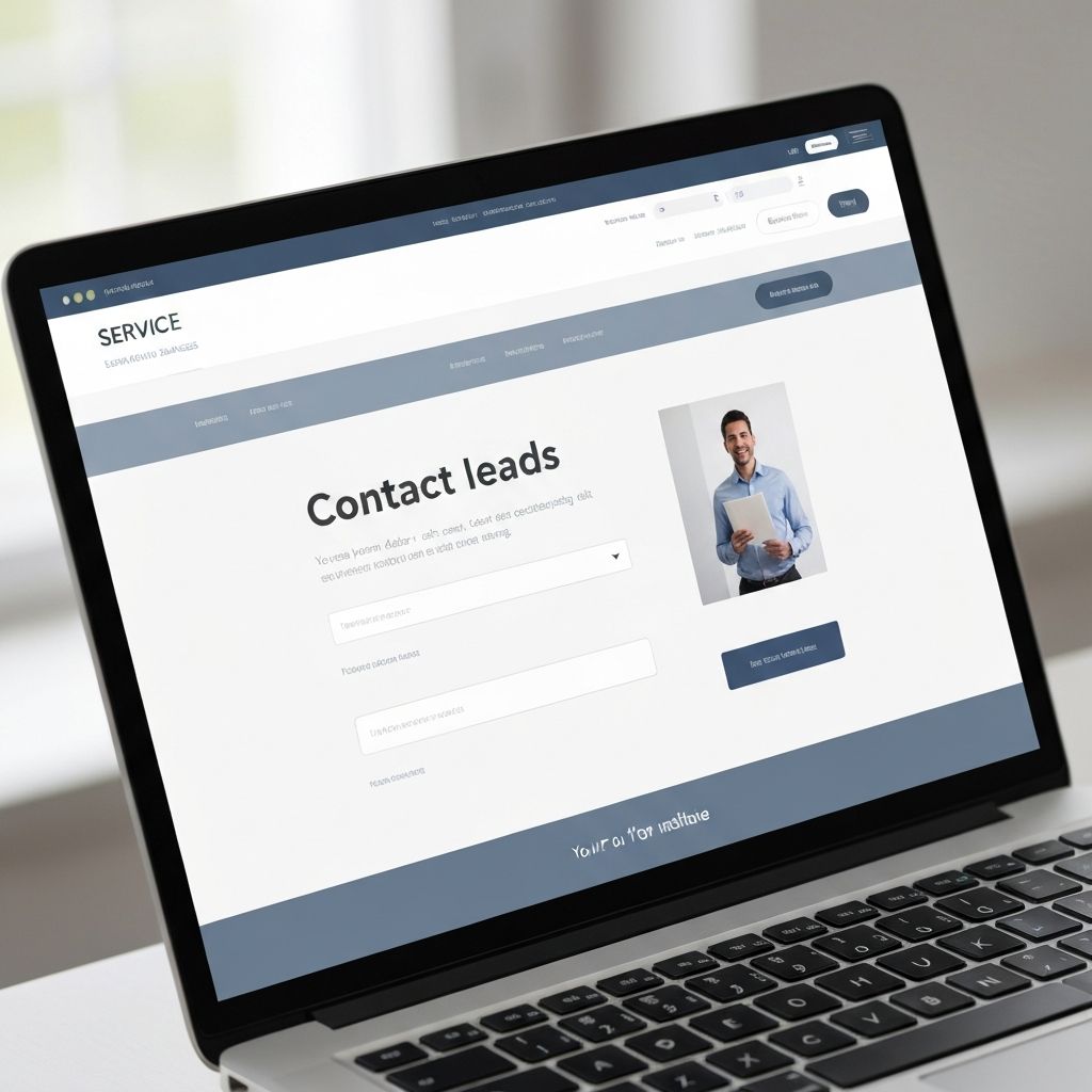 Professional website that brings in leads